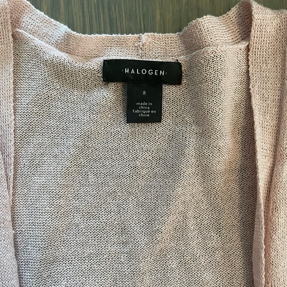 Halogen | Pink Knit Cardigan (S) - Picture 2 of 4